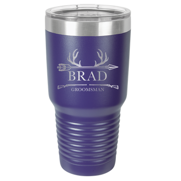Personalized Groomsmen Insulated Tumbler Bulk